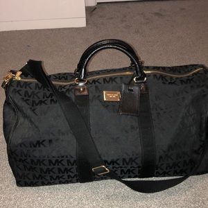 Michael Kors Black duffel bag